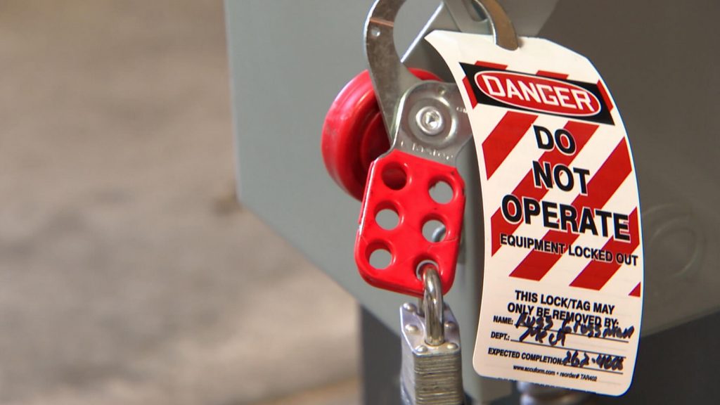 Piping And Vessel Lockout Tagout Sela University